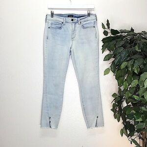 NYDJ AMI Skinny Ankle Star Detail Jeans